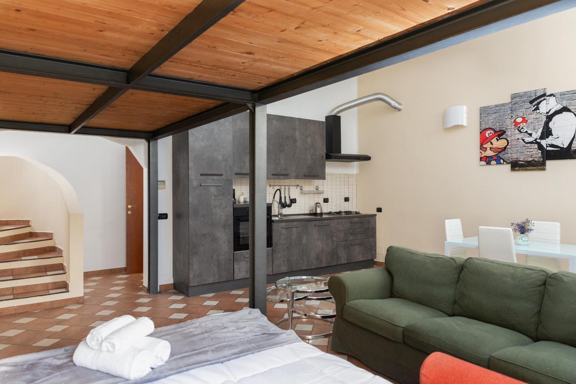 Ferienwohnung Exclusive Loft Banksy In Porta Romana Mailand Exterior foto